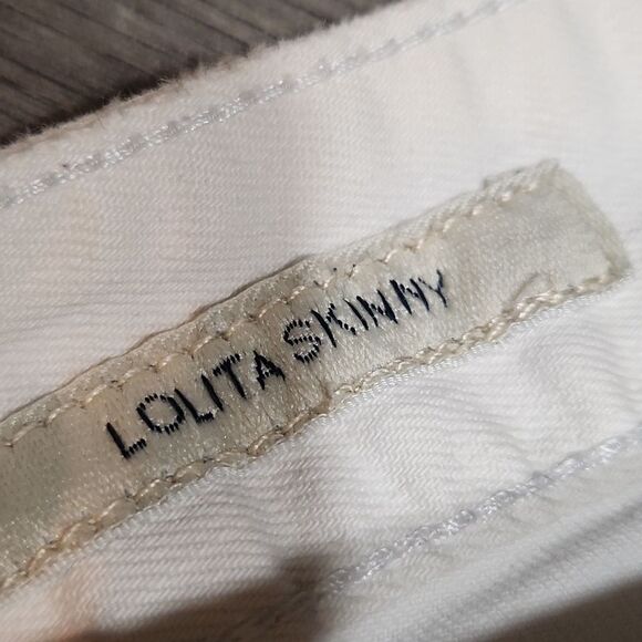 GUC Lucky Brand Lolita White Skinny Jeans - Picture 6 of 10